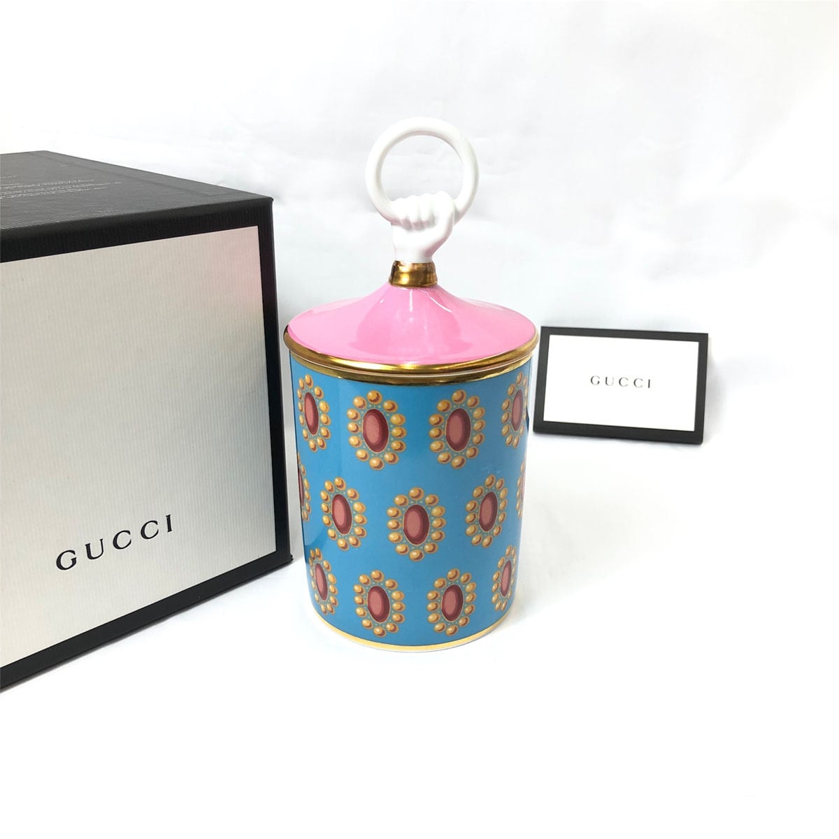 中古】 グッチ アロマ キャンドル フレグランス キャンドルホルダー