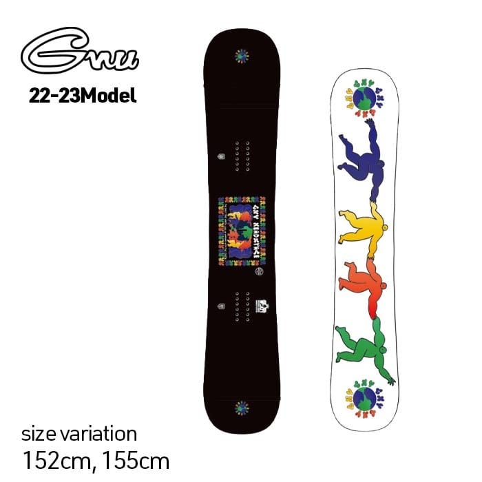 22-23 GNU HEAD SPACE グヌー 152cm 155cm スノーボード スノボー