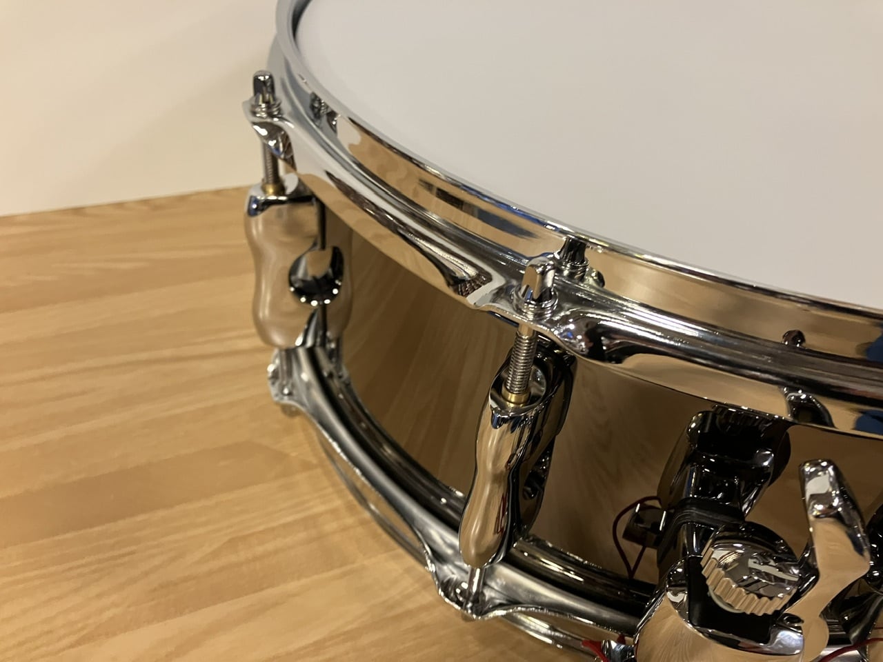 SAKAE OSAKA HERITAGE JAPAN CUSTOM BRASS SNARE DRUMS 14 × 5.5