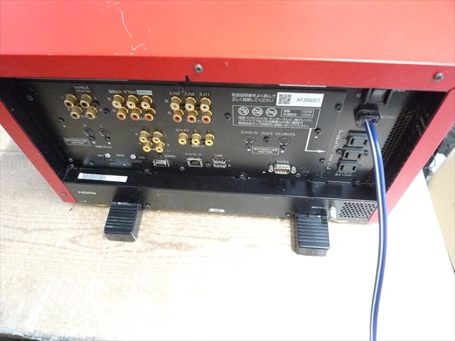 現状品 第一興商 LIVE DAM RED TUNE DAM-XG5000R 赤 カラオケ 本体