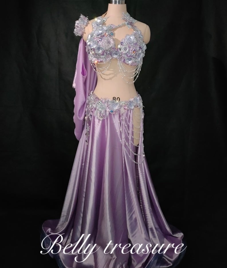 ベリーダンス オーダーメイド衣装 FL 001 202110 | Belly Treasure®︎