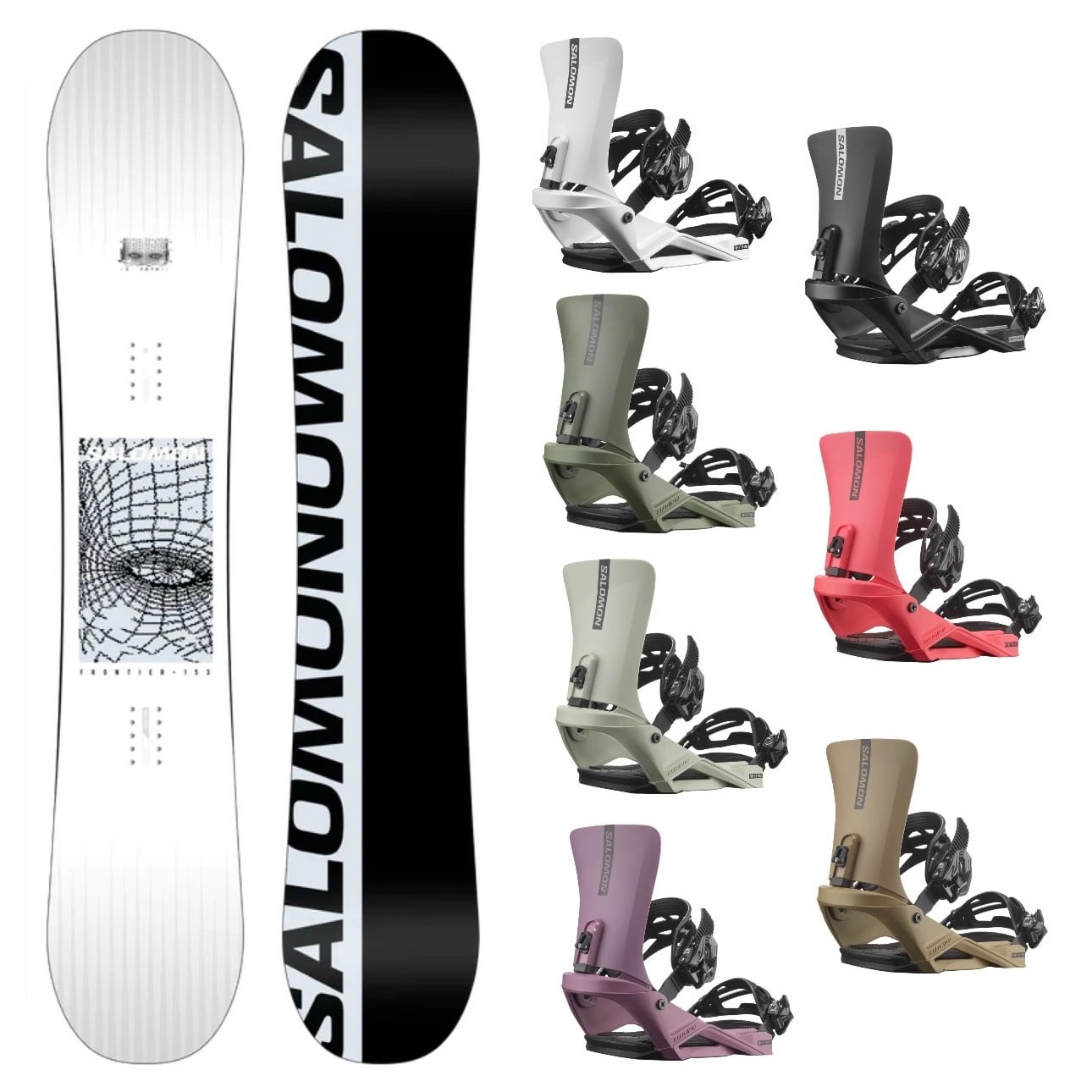 SALOMON 2点セット 『 FRONTIER ＋ RHYTHM 』 初心者 初級者