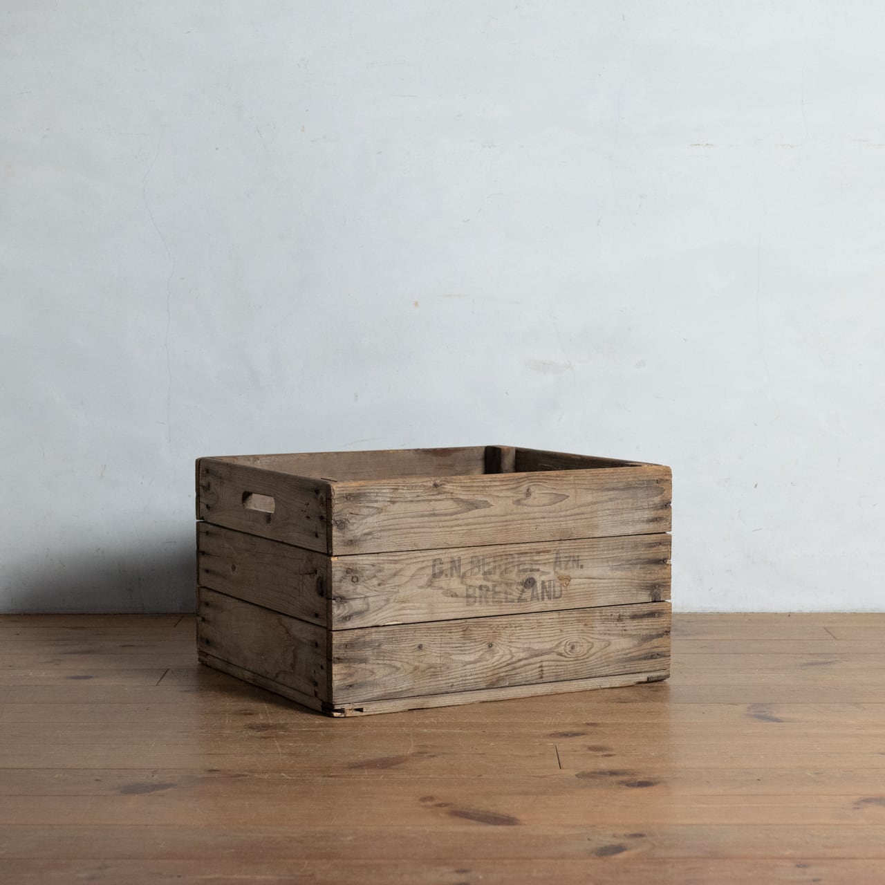 Wood Box / ウッドボックス 【B】〈キャベツボックス・木箱・収納・棚