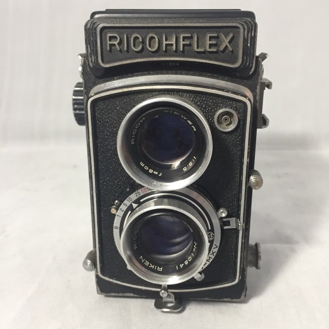 昭和30年代 2眼レフカメラ リコーフレックス ダイヤ | 路地裏の骨董