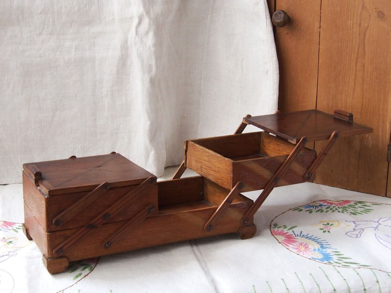 イギリスアンティーク ソーイングボックス 裁縫箱 | Bonny Bee