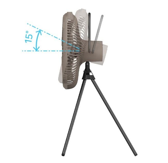 V1500 無線扇風機 サーキュレーター キャンプ（CLAYMORE） | outdoor.beans