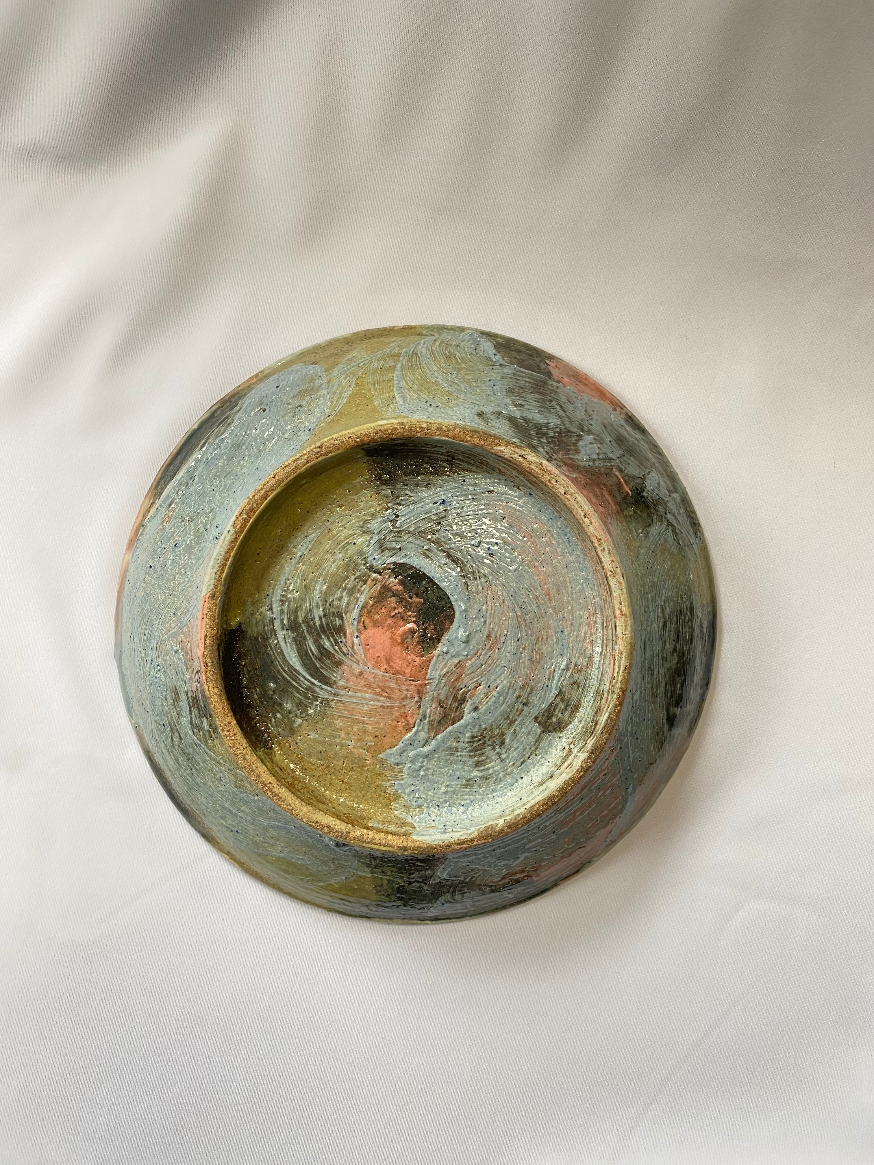 マーブル組のお皿 | 草加 わらべ窯