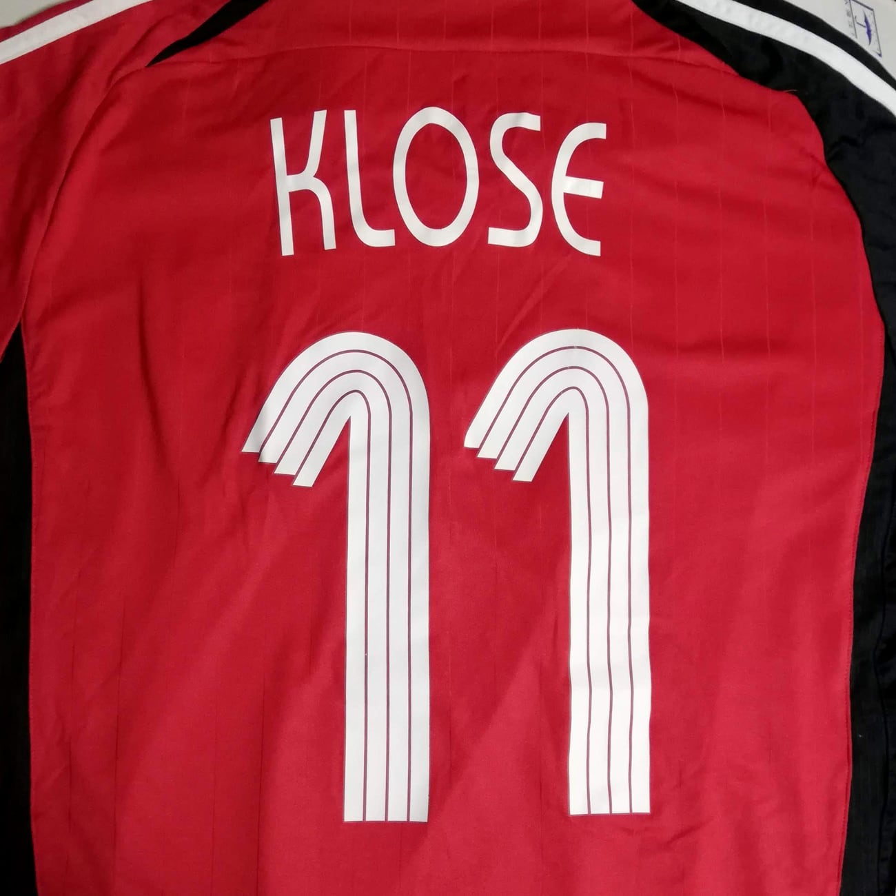 ドイツ代表 2006 adidas アウェイ半袖 ユニフォーム #11 KLOSE
