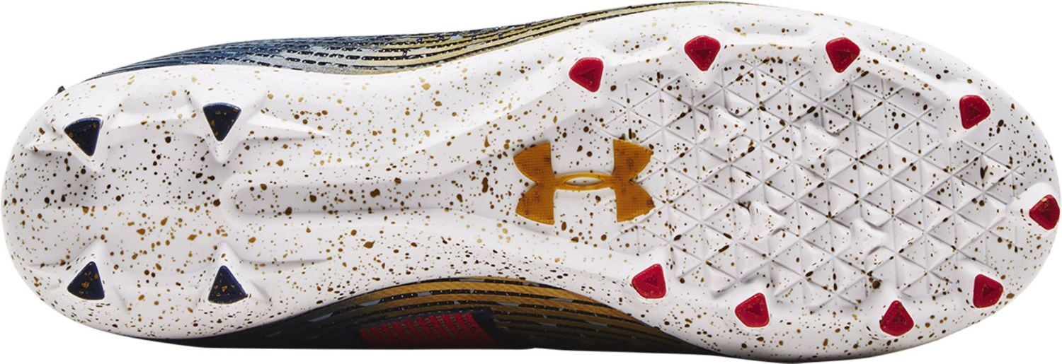 27.5,28,28.5,29,29.5cm】UA HIGHLIGHT MC LE USA 2022モデル アメフト