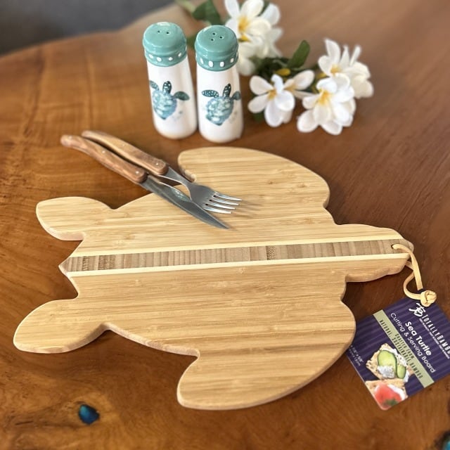 Totally Bamboo】カッティングボード まな板 カメ honu 竹 100% 強い