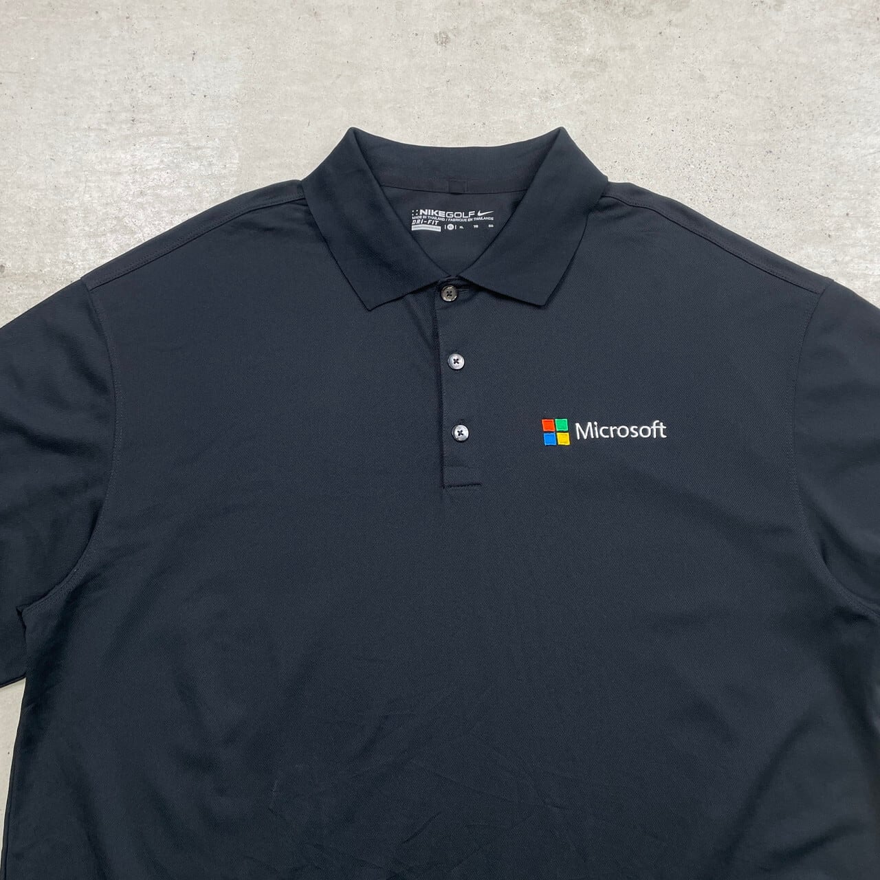 NIKE GOLF Microsoft ナイキ ゴルフ マイクロソフト 長袖ポロシャツ