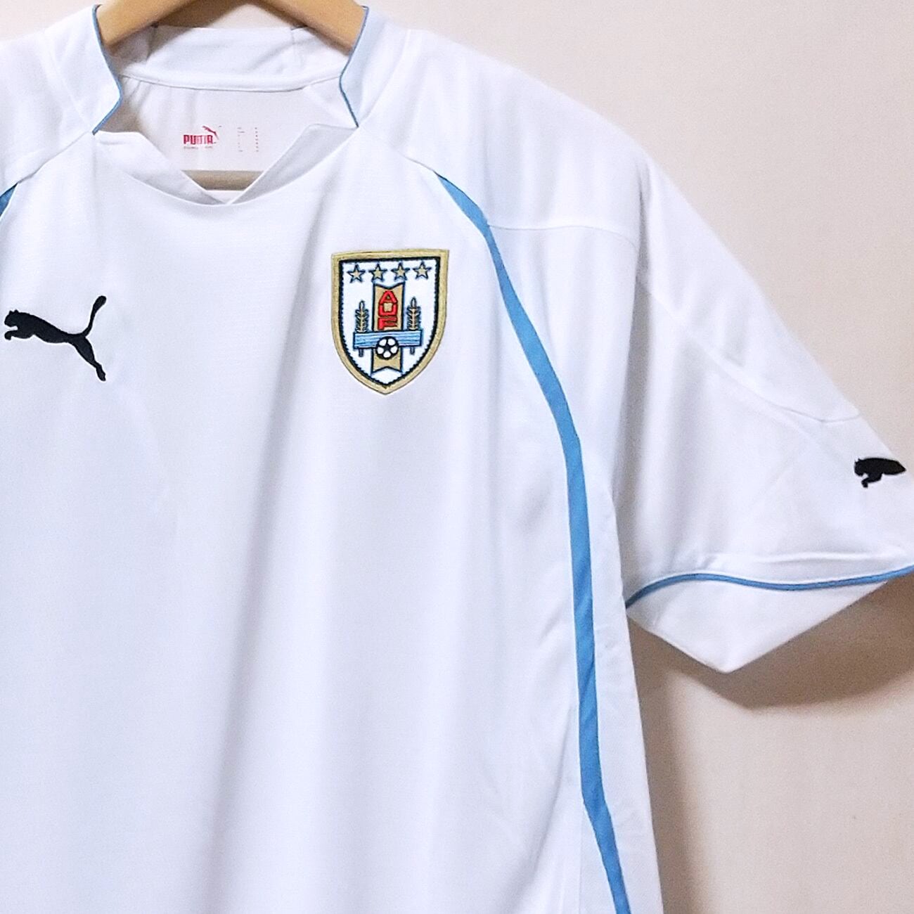 ウルグアイ代表 2010 Puma アウェイ半袖 ユニフォーム（インポートM