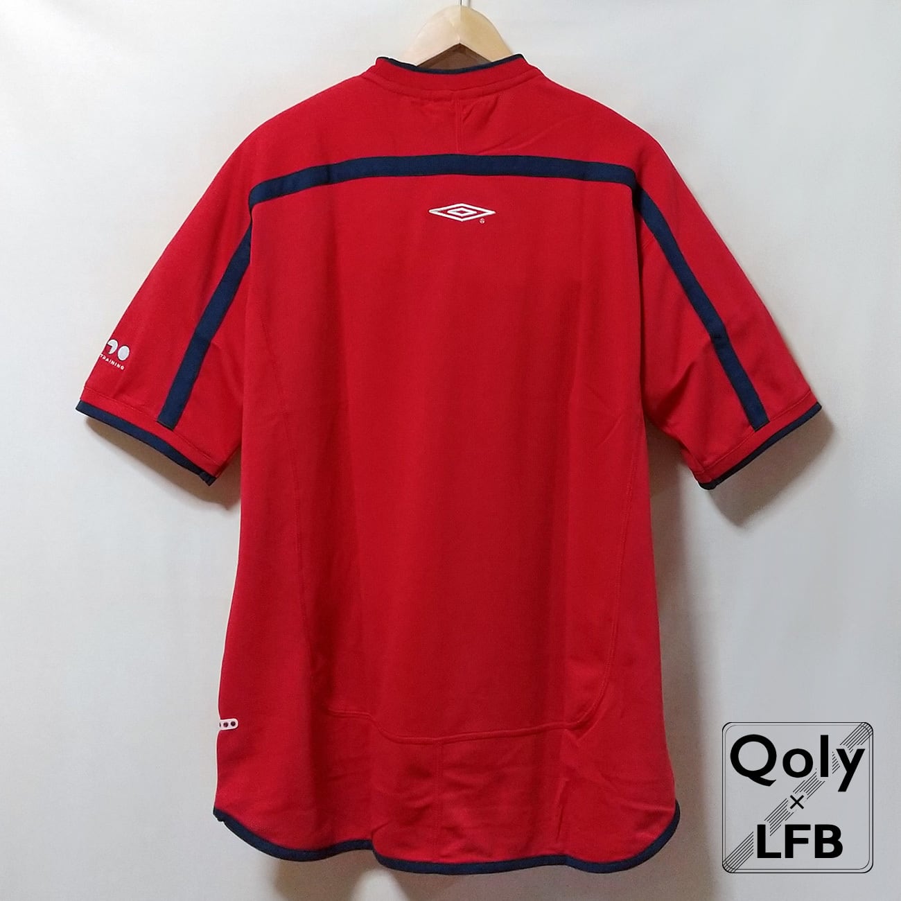 イングランド代表 2001 Umbro プロ・トレーニングジャージ レッド