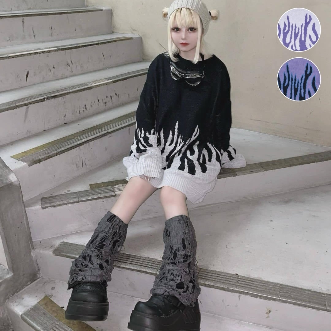 ファイヤーBIGニット | VOLCAN&APHRODITE