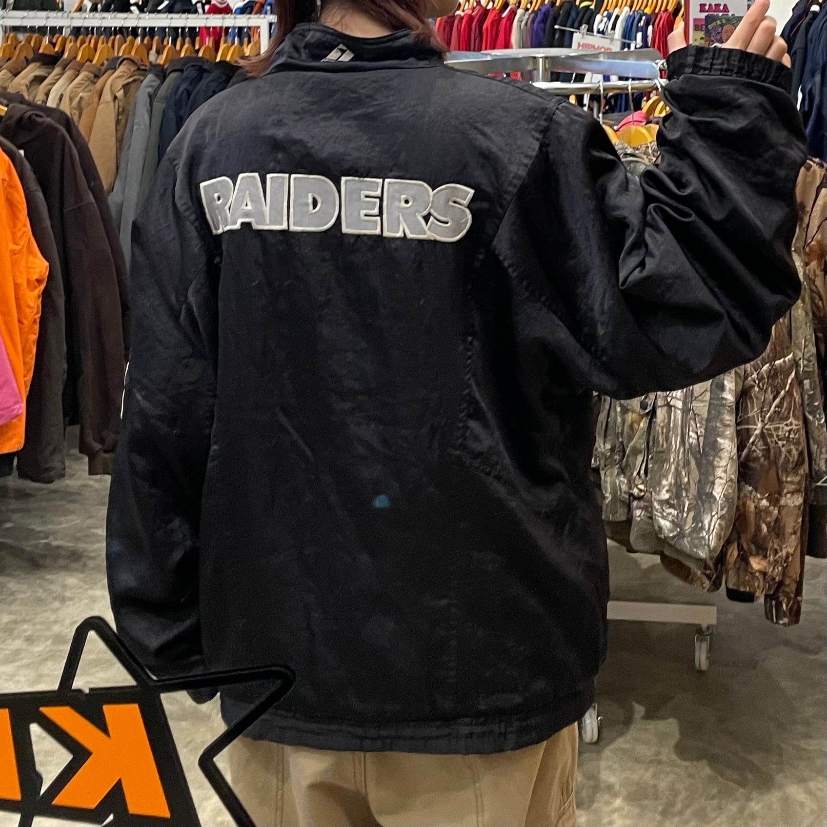 NFL【RAIDERS / レイダース】ナイロンジャケット | 古着屋KAKAVAKA