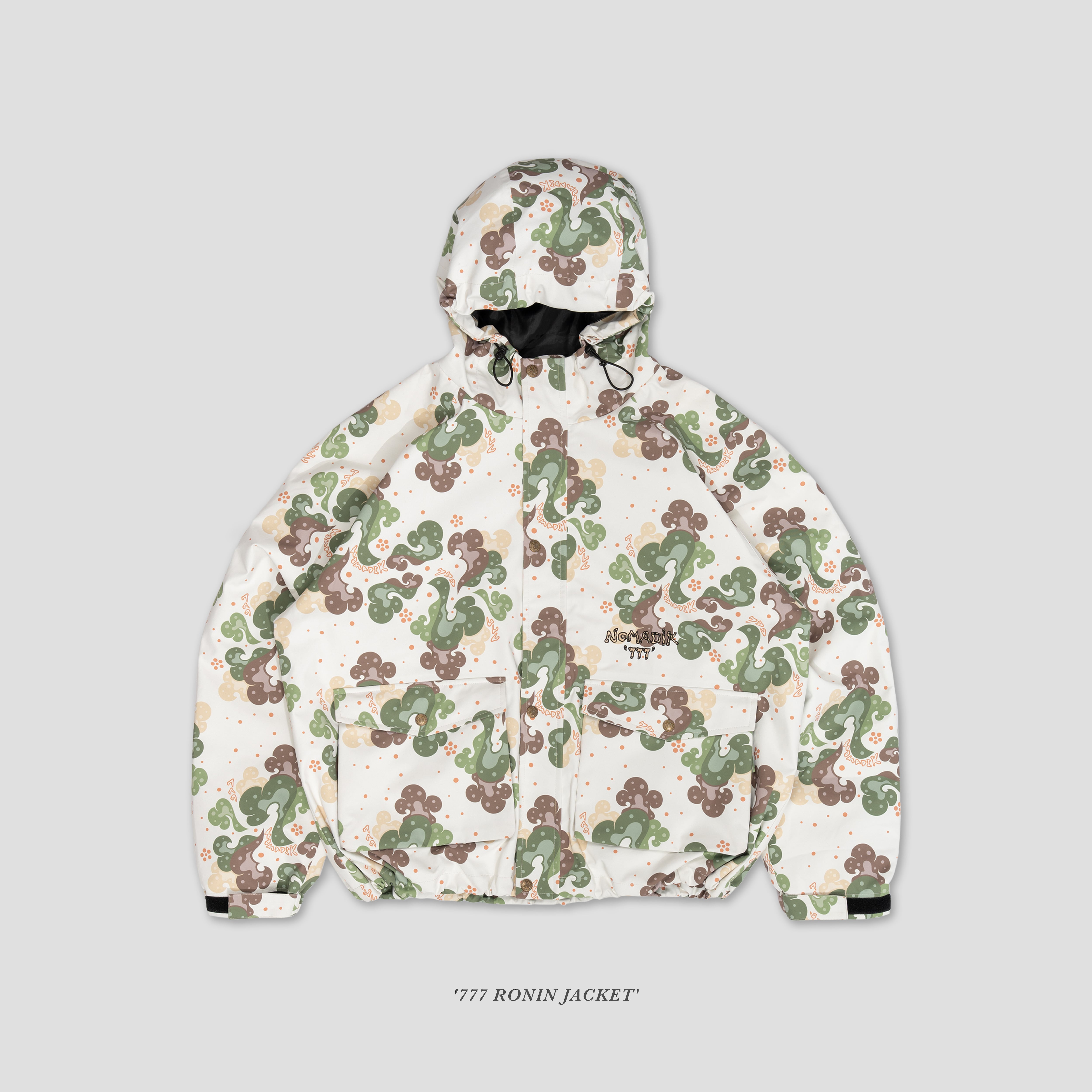 777 JACQUARD HOODWARMER 【NOMADIK×WASTED TALENT】 | NOMADIK STORE