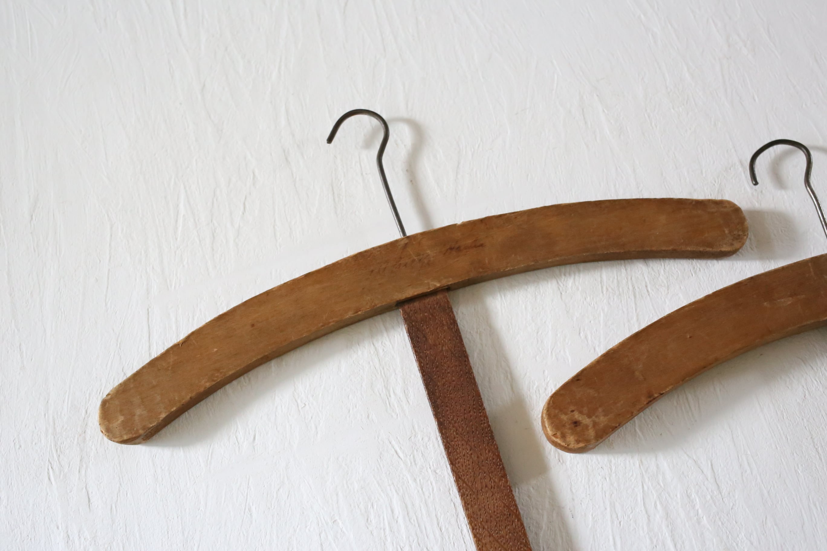 フランス アンティーク ヴィンテージ 木製 十字ハンガー クロス