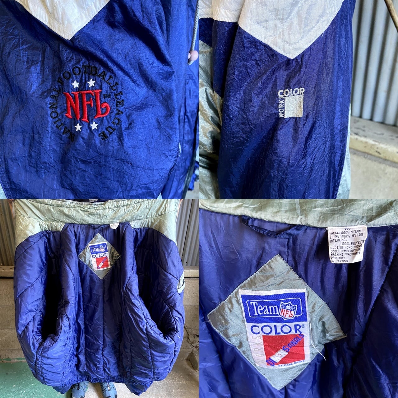 ビッグサイズ 90年代 COLOR WORKS DIMENSIONALS NFL ダラス