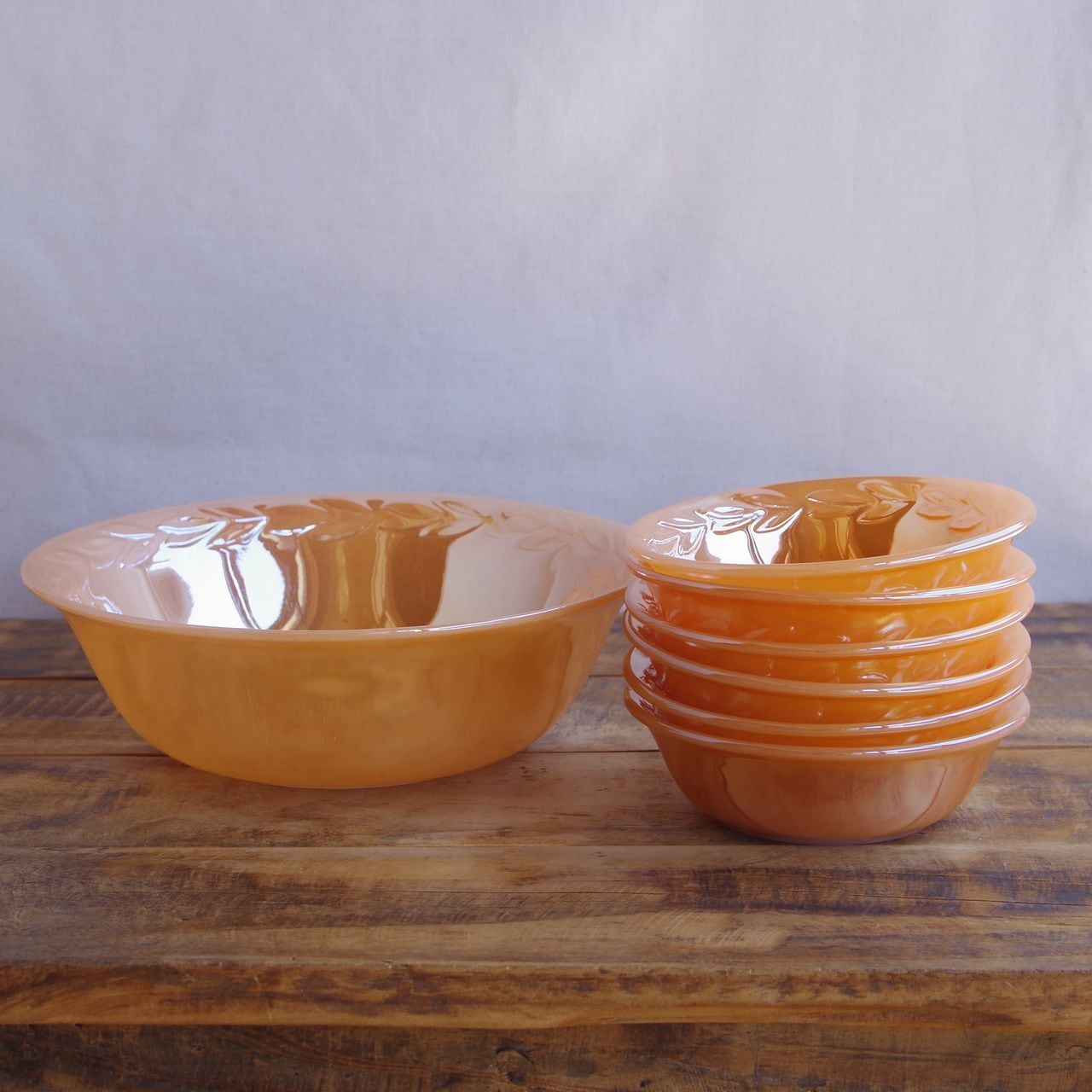 ハンドル付きボウル アメリカンヴィンテージ ハンドル付き4個セット