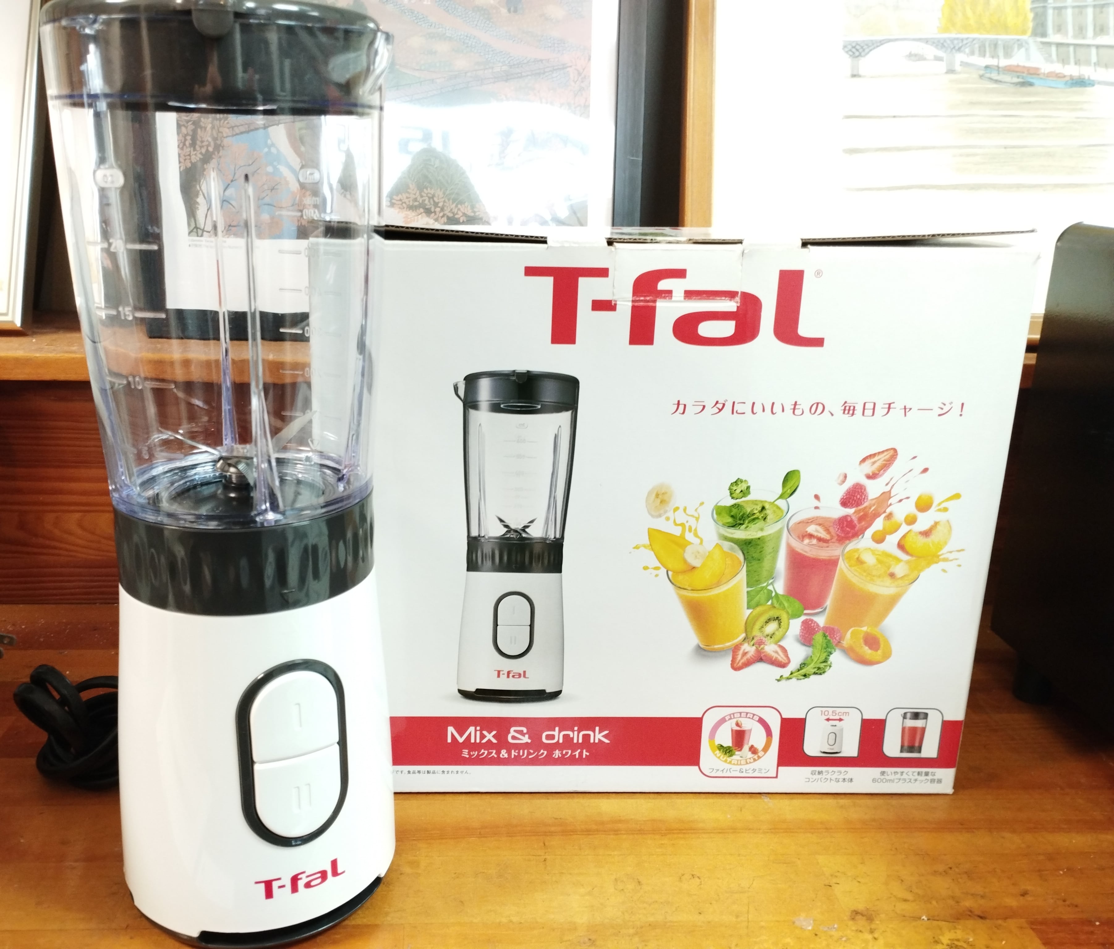 T-fal ミックス＆ドリンク ホワイト | 【オンラインショップ】ハラダ