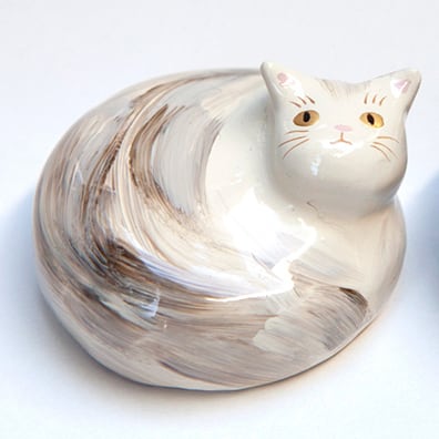 ネコオキ｜もちねこ マーブルB【現品販売／受注販売・予約受付】タクミ