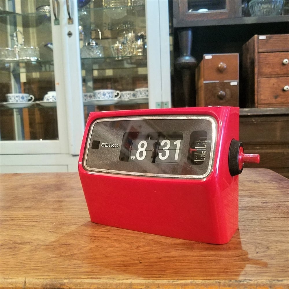 スペースエイジなSEIKOのパタパタ時計 | 旧式生活雑貨店 神戸トランヂスタ