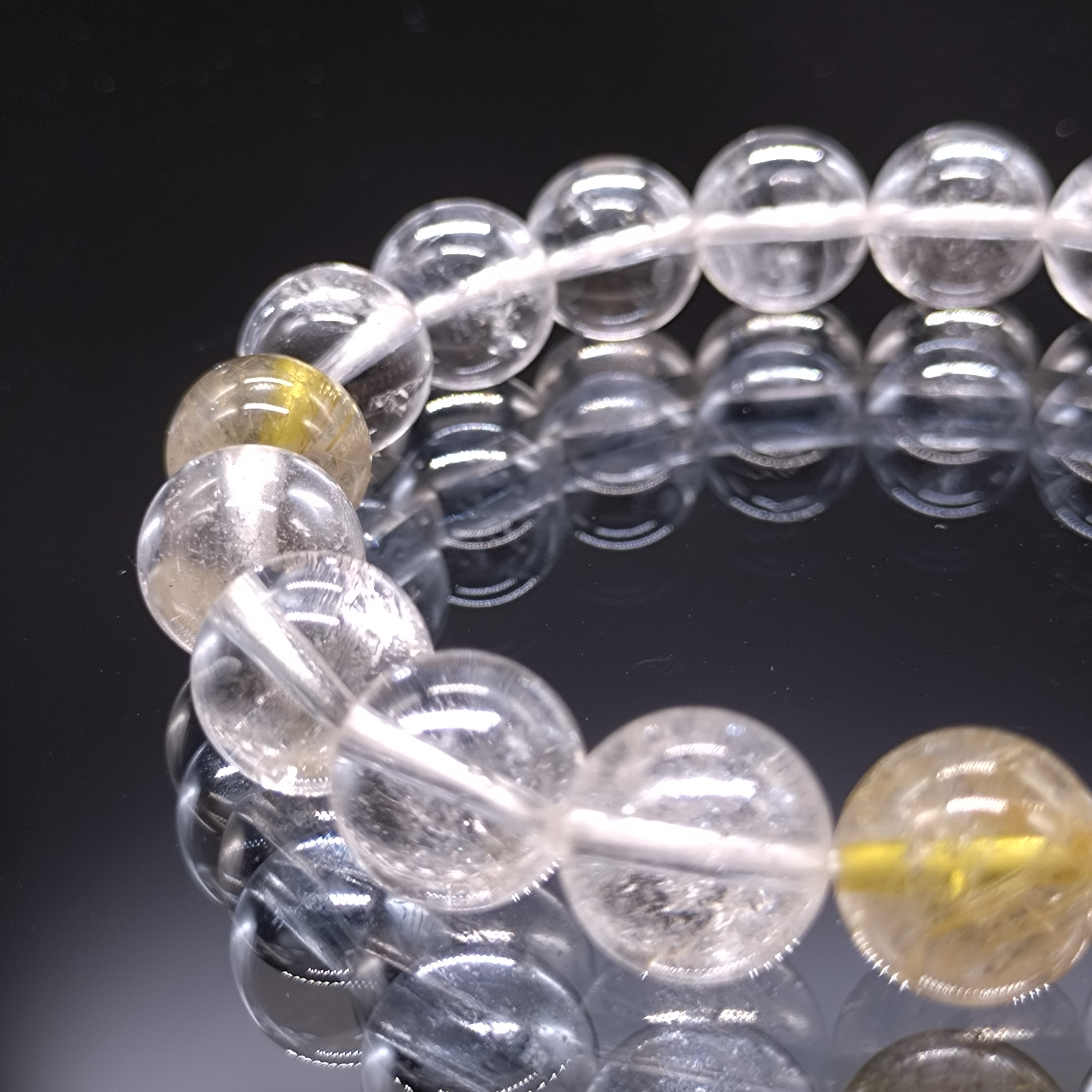 希少】ヒマラヤ水晶(カンチェンジュンガ)・ルチルクォーツ 親玉9