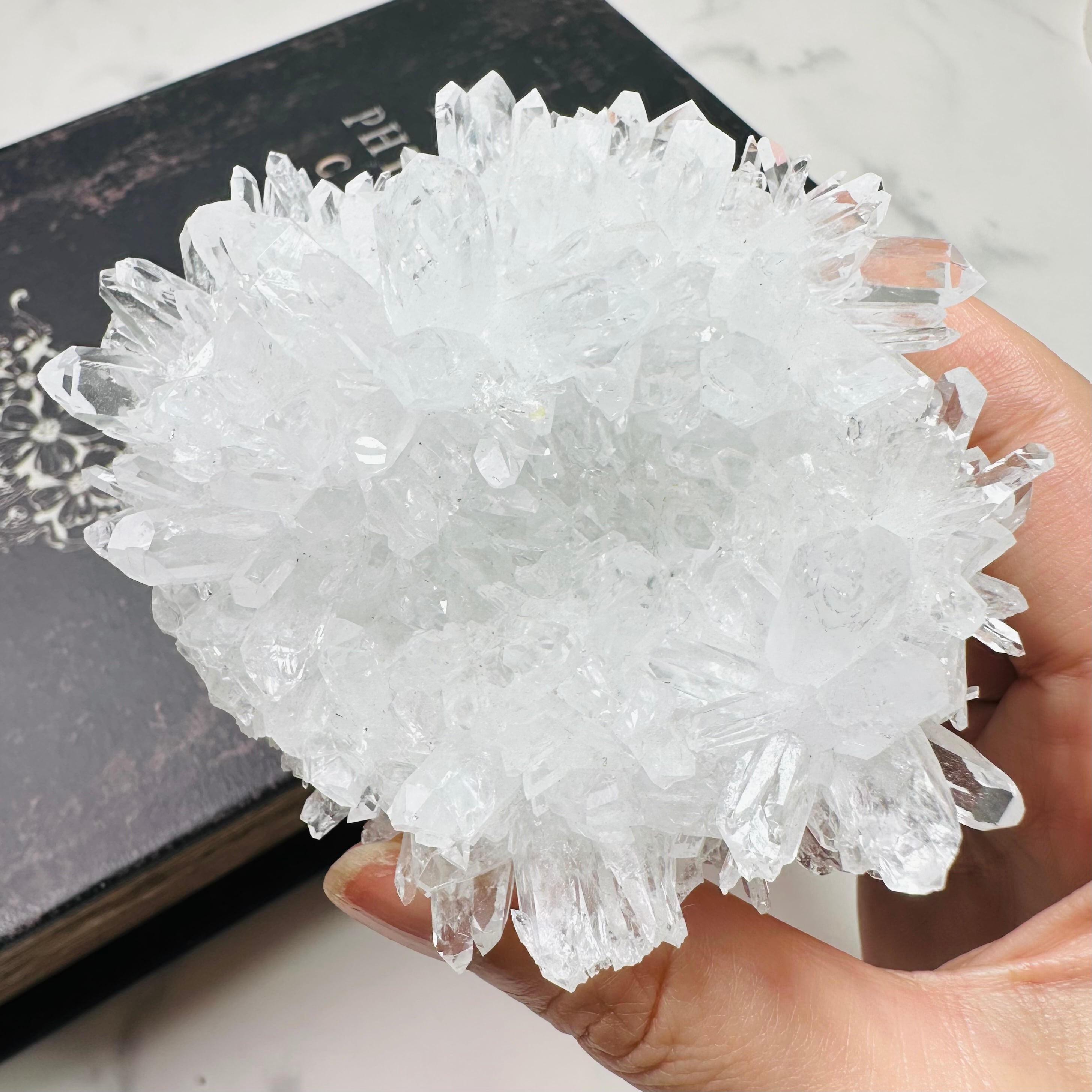 天然石インテリア｜菊花水晶クラスター | Mt.Sophia 天然石屋さん