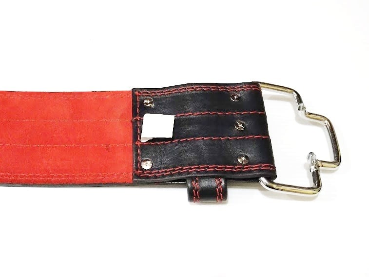 本牛革ERGフックバックルベルト13mm極厚ハード仕上げ(クイックリリース