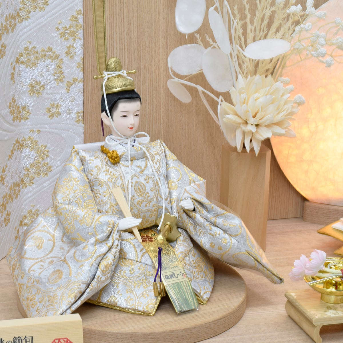雛人形 親王飾り【結月・白美】2025｜おしゃれ｜モダン｜今どき