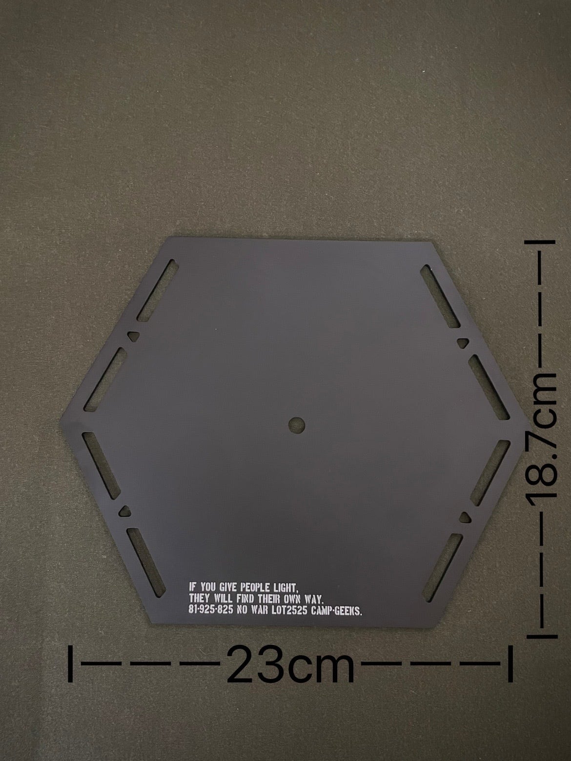 EDGE STAND PLATE＞エッジスタンドプレート | CAMP GEEKS