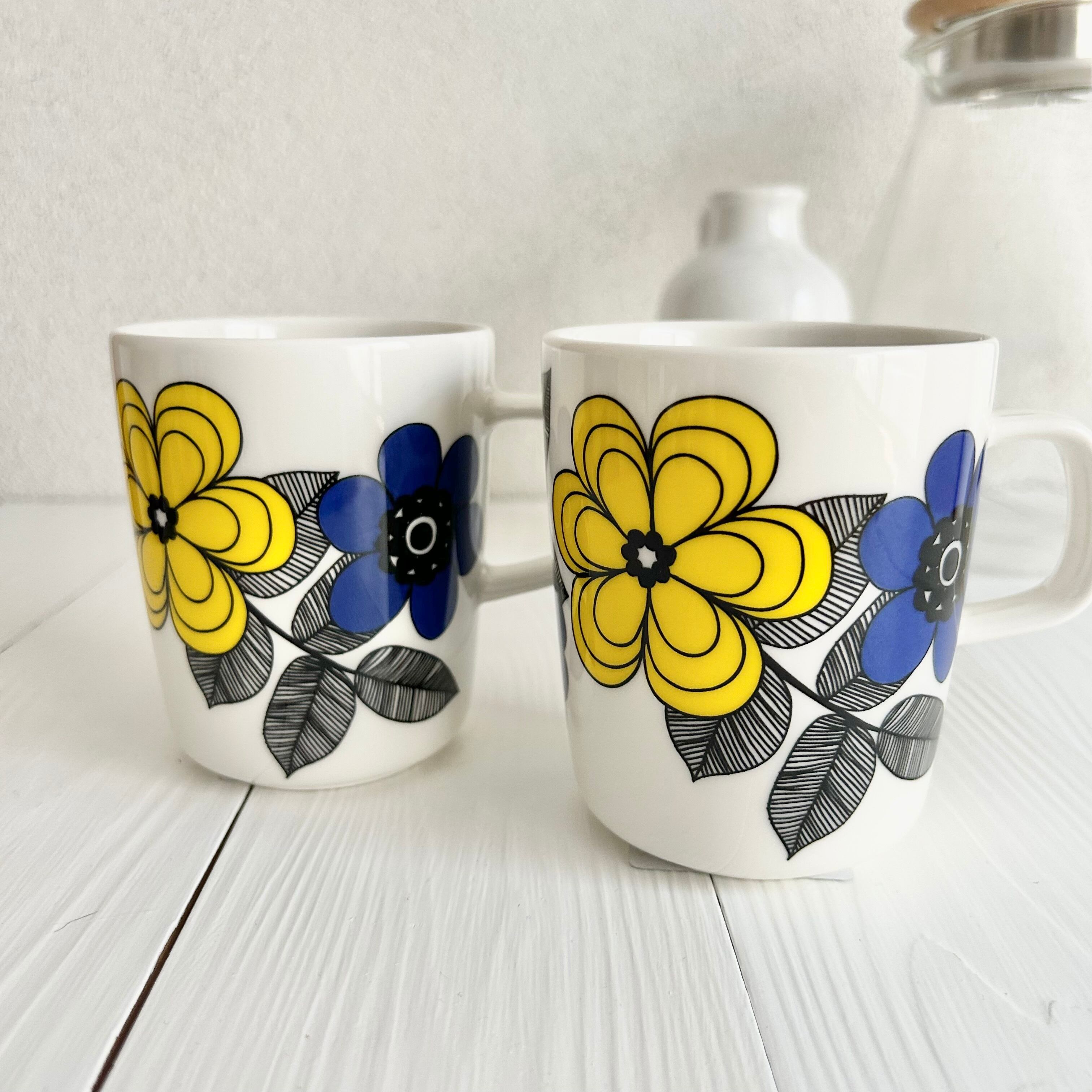 Kestitケスティト ペアマグカップセット Marimekkoマリメッコ 北欧食器