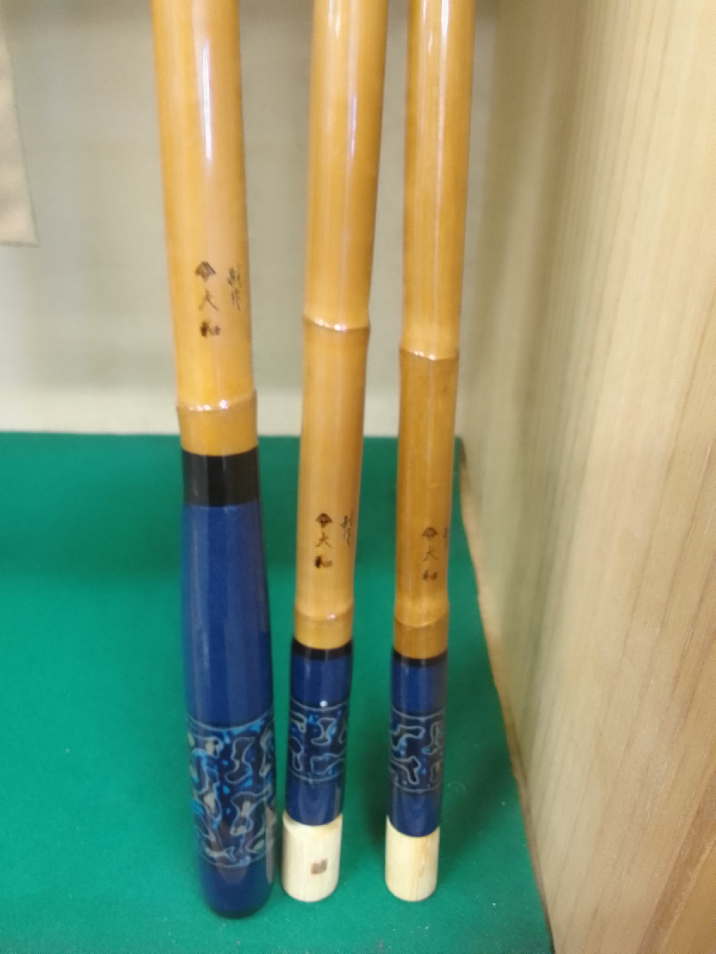 ヤマサ大和竿掛け、玉の柄、万力セット | たての釣り具｜ヘラブナ釣り