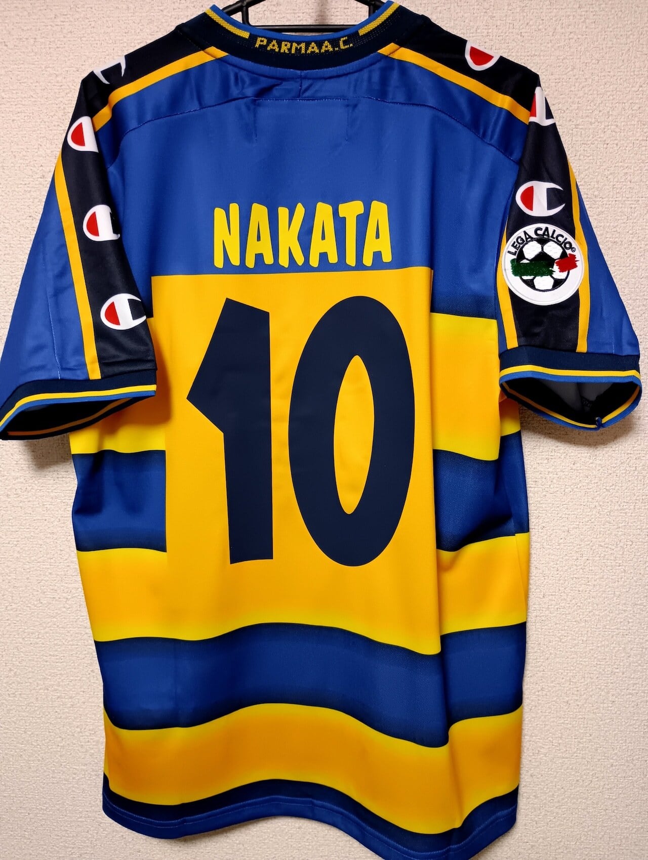 01-02 セリエA パルマ 中田英寿 ユニフォーム（H） | football