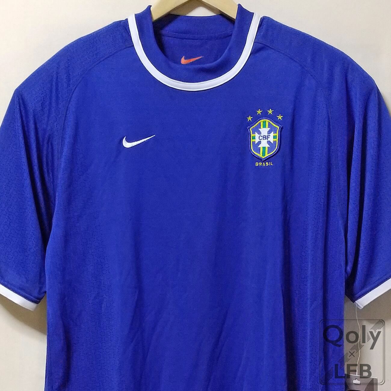 ブラジル代表 2000 Nike アウェイ半袖 ユニフォーム（インポートL