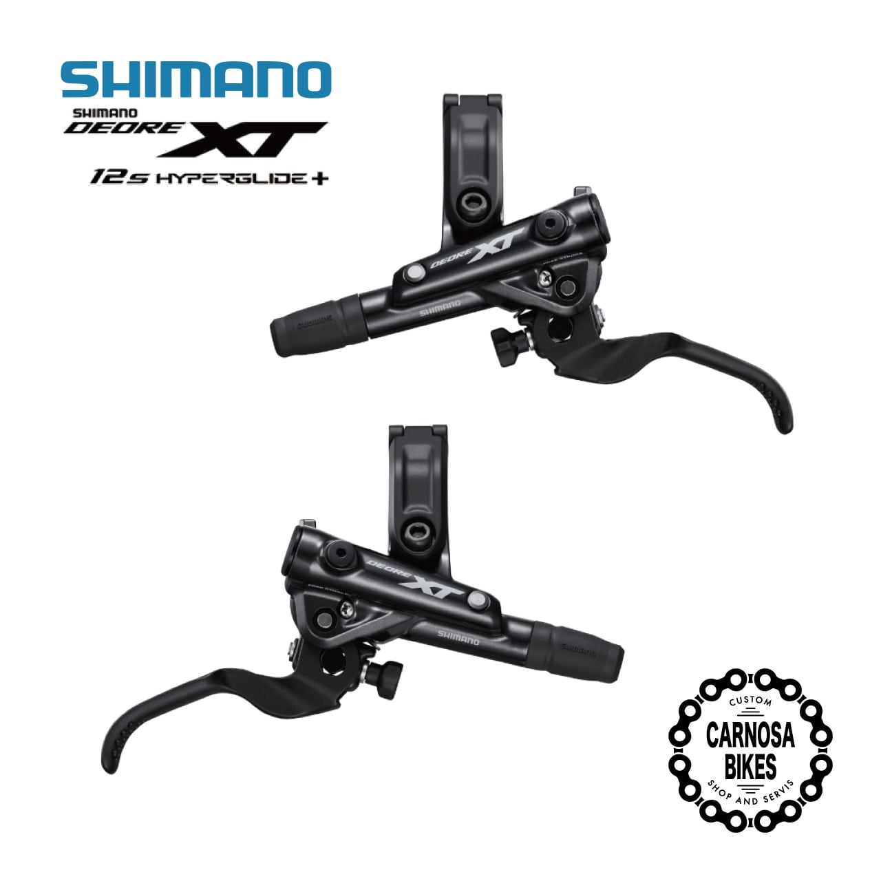 SHIMANO】DEORE XT BL-M8100 油圧ディスクブレーキレバー 左右別売り