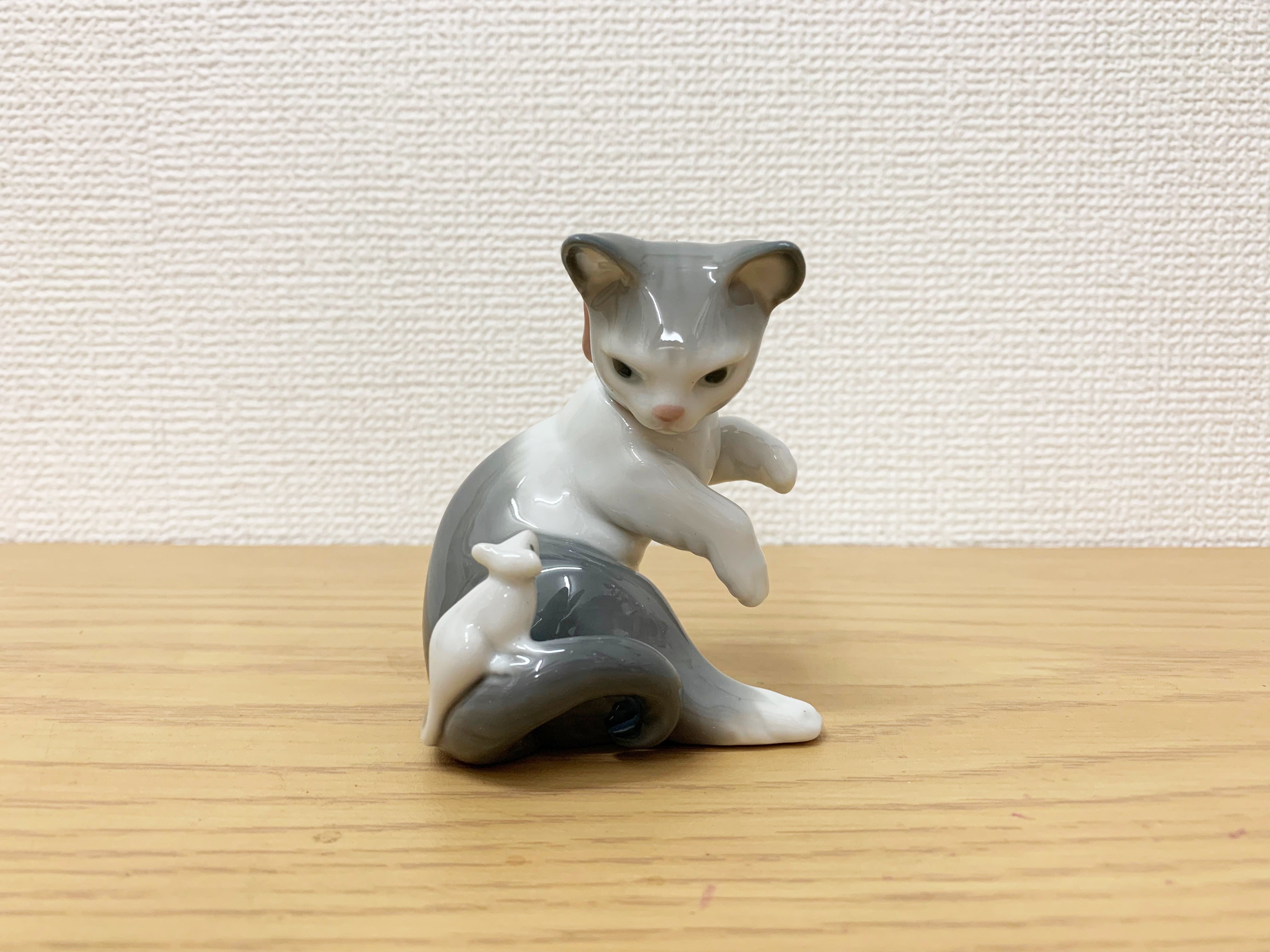 驚いた仔猫ちゃん（LLADRO / リヤドロ） | 猫本サロン 京都三条サクラヤ