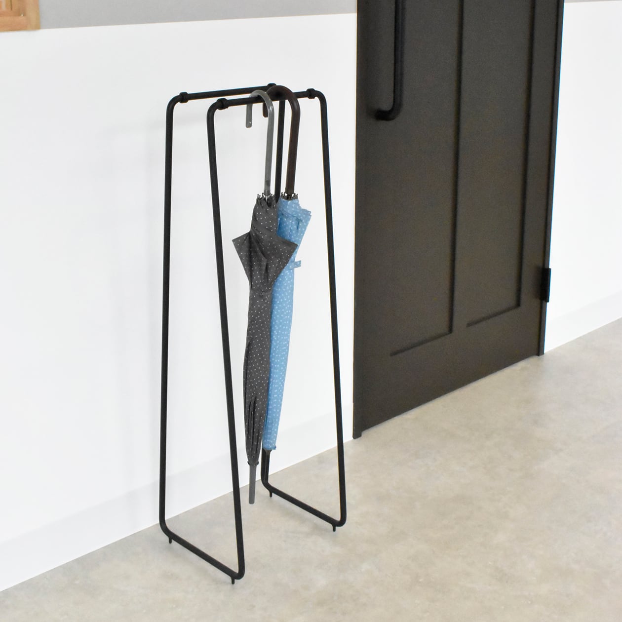 ひとふで書きのラインが美しい傘立て ひとふで傘かけ 【Te-FW2031S