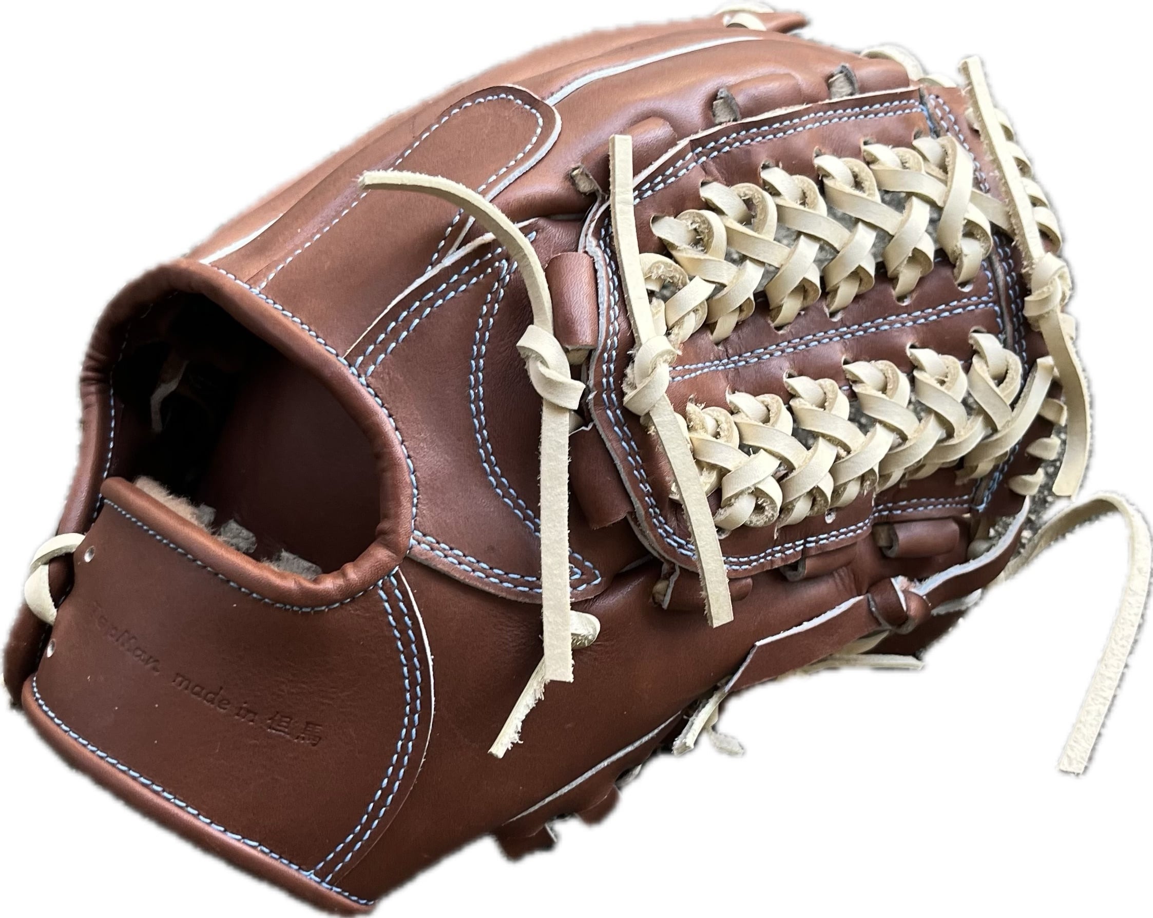 TOPMAN 硬式内野手用 G4BW型 高校野球対応 ブラウン(レース:キャメル