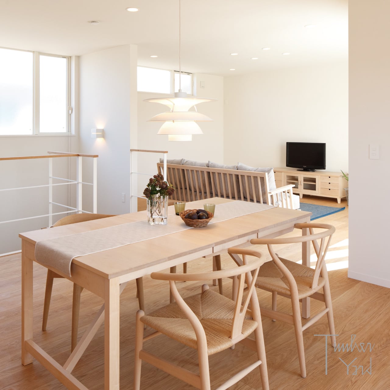 即納可】CH24（Yチェア） / ビーチ材 ソープ仕上げ / SH45cm / CARL