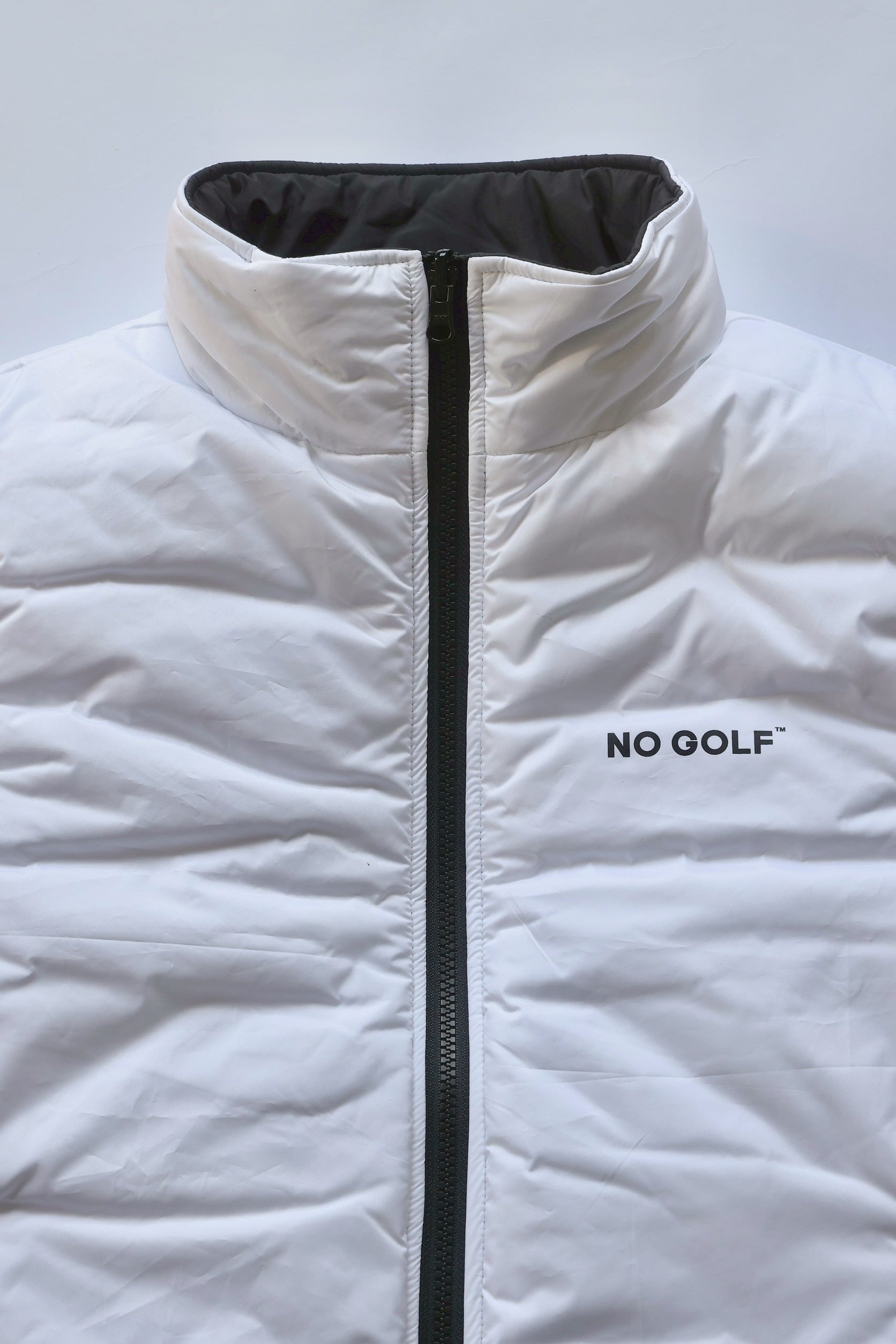 NO GOLF PADDED RIVERSIBLE VEST | NO COFFEE