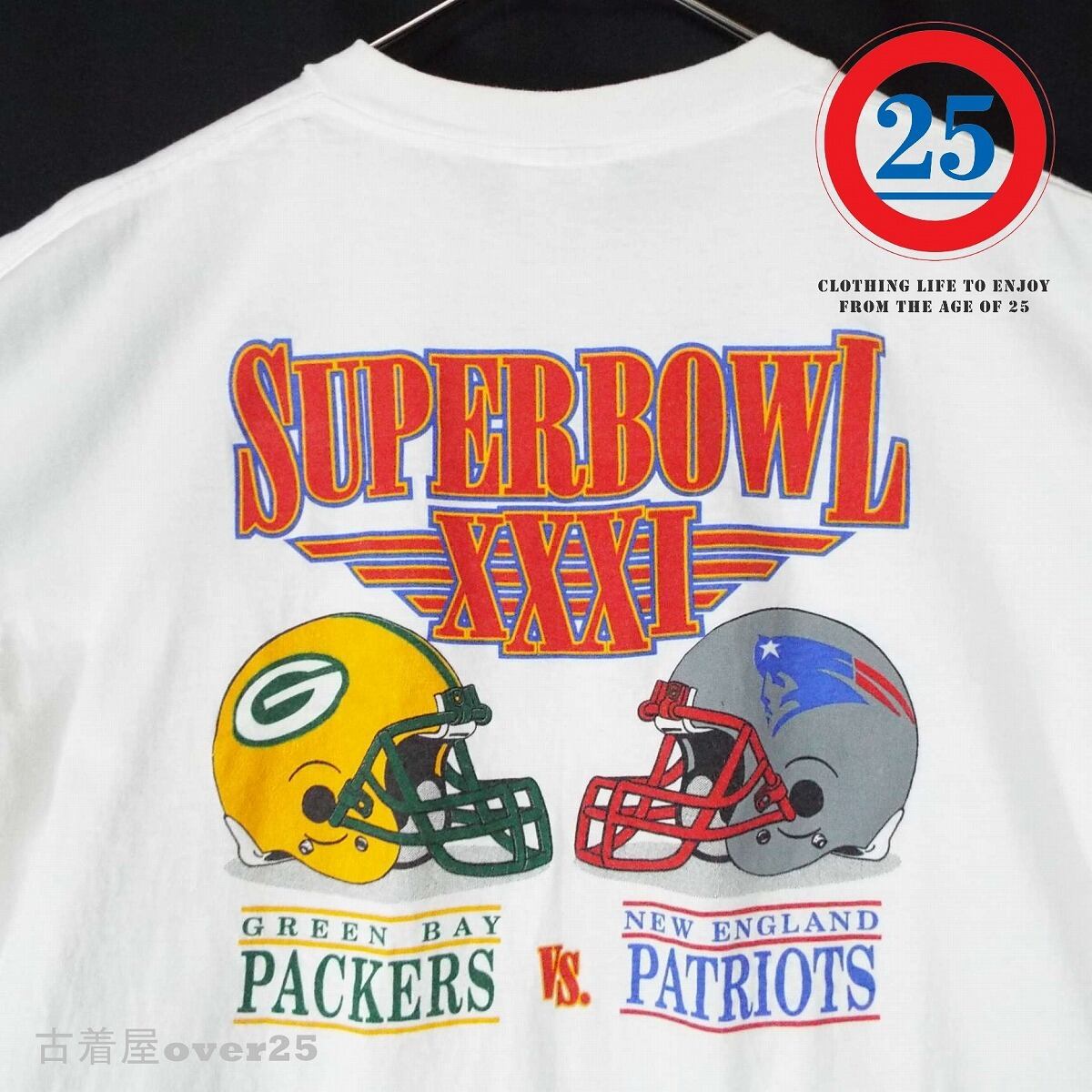 JUN⭐️ アメリカンフットボールシャツ 52 BRISTOL シルバー JUN
