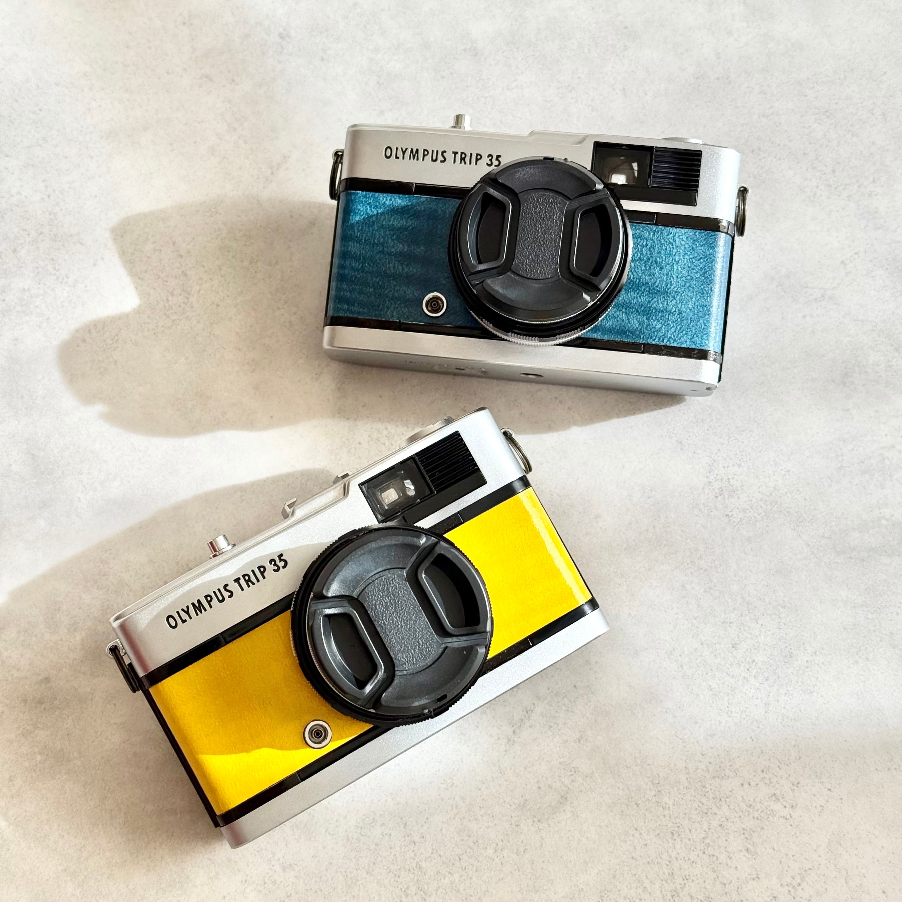 Matcha Green 抹茶グリーン Olympus Trip35 | Macha Cameras