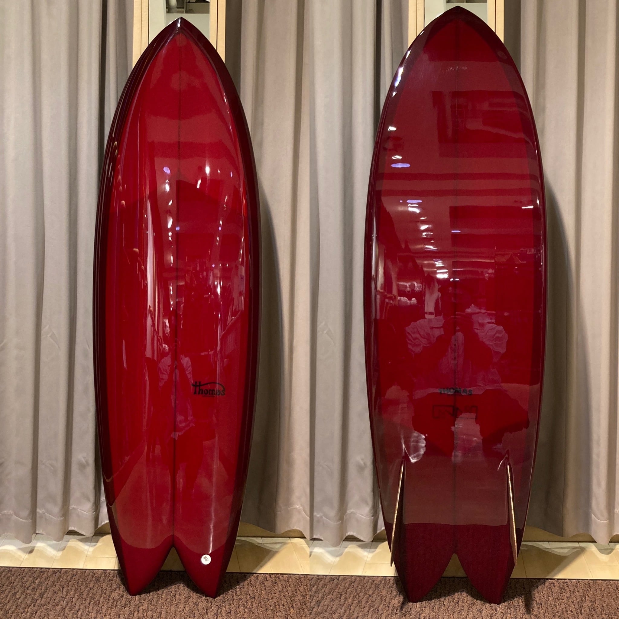 THOMAS SURFBOARDS TWIN FISH 5'8