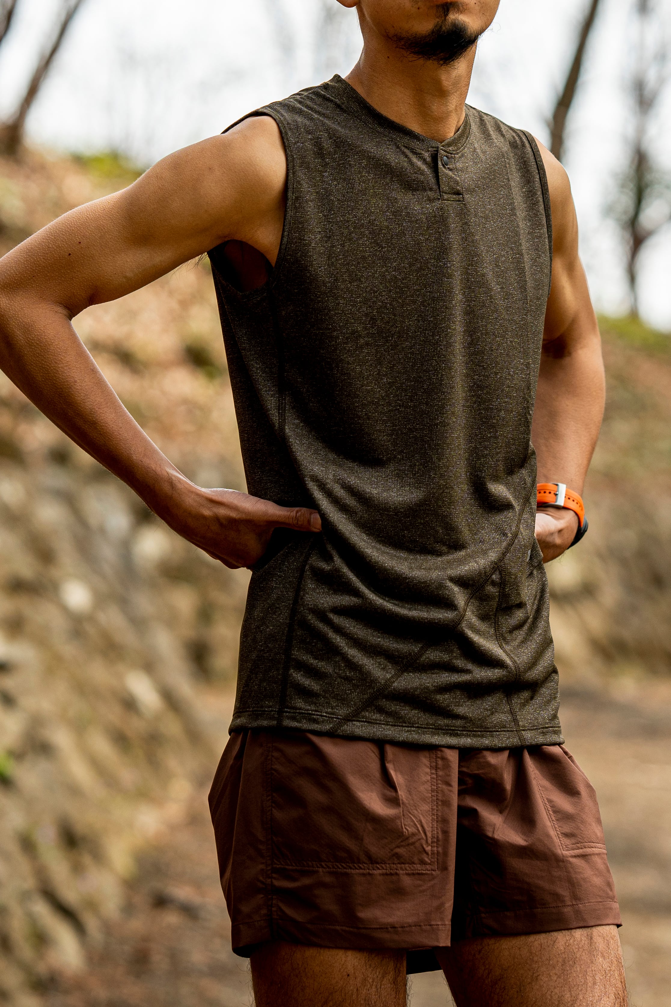 Arrow NS Henry : Color Light Grey | TANNUKI Running Wear Shop