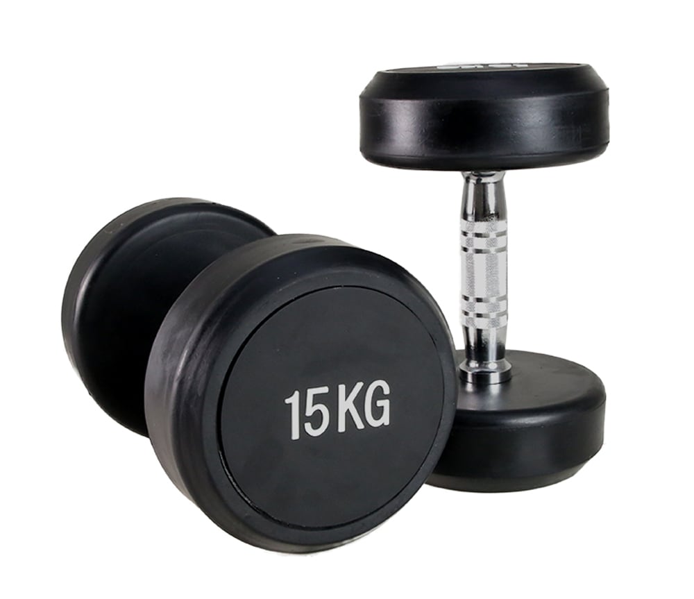 ラバーダンベル55kg 2個