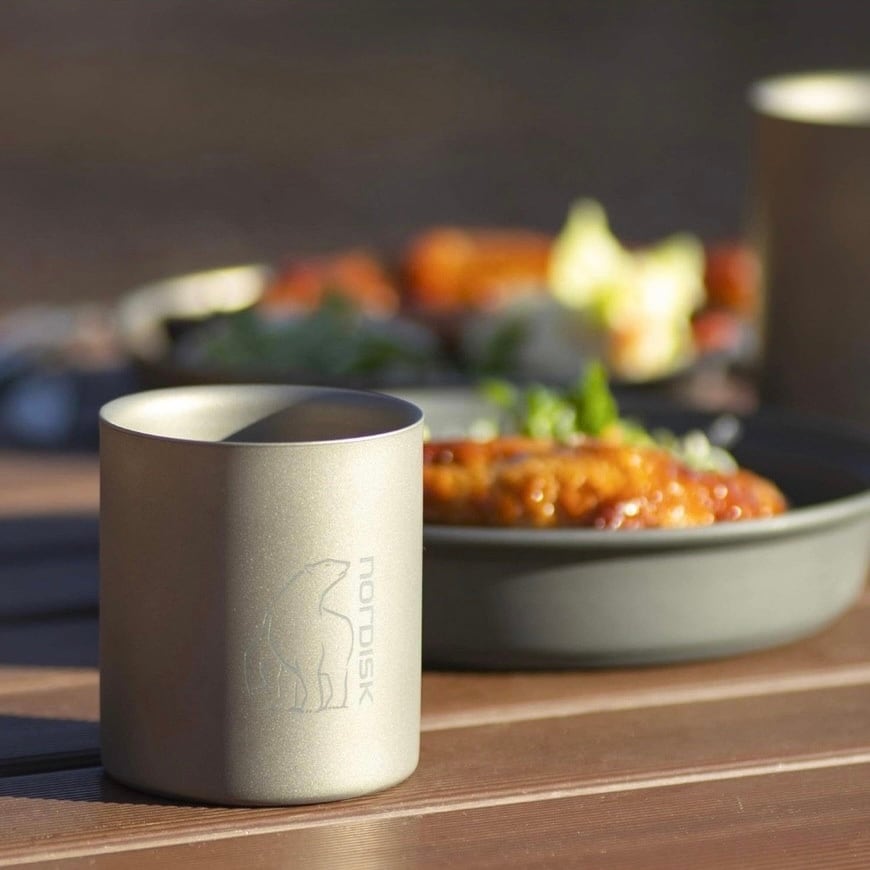 NORDISK Titanium Mug Double Wall / ノルディスク チタンダブル