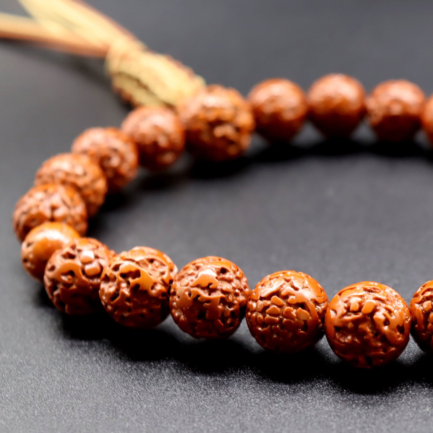 金剛菩提樹】20玉 │ 共仕立 │ 正絹房 │ 男性用略式念珠 | 福岡の