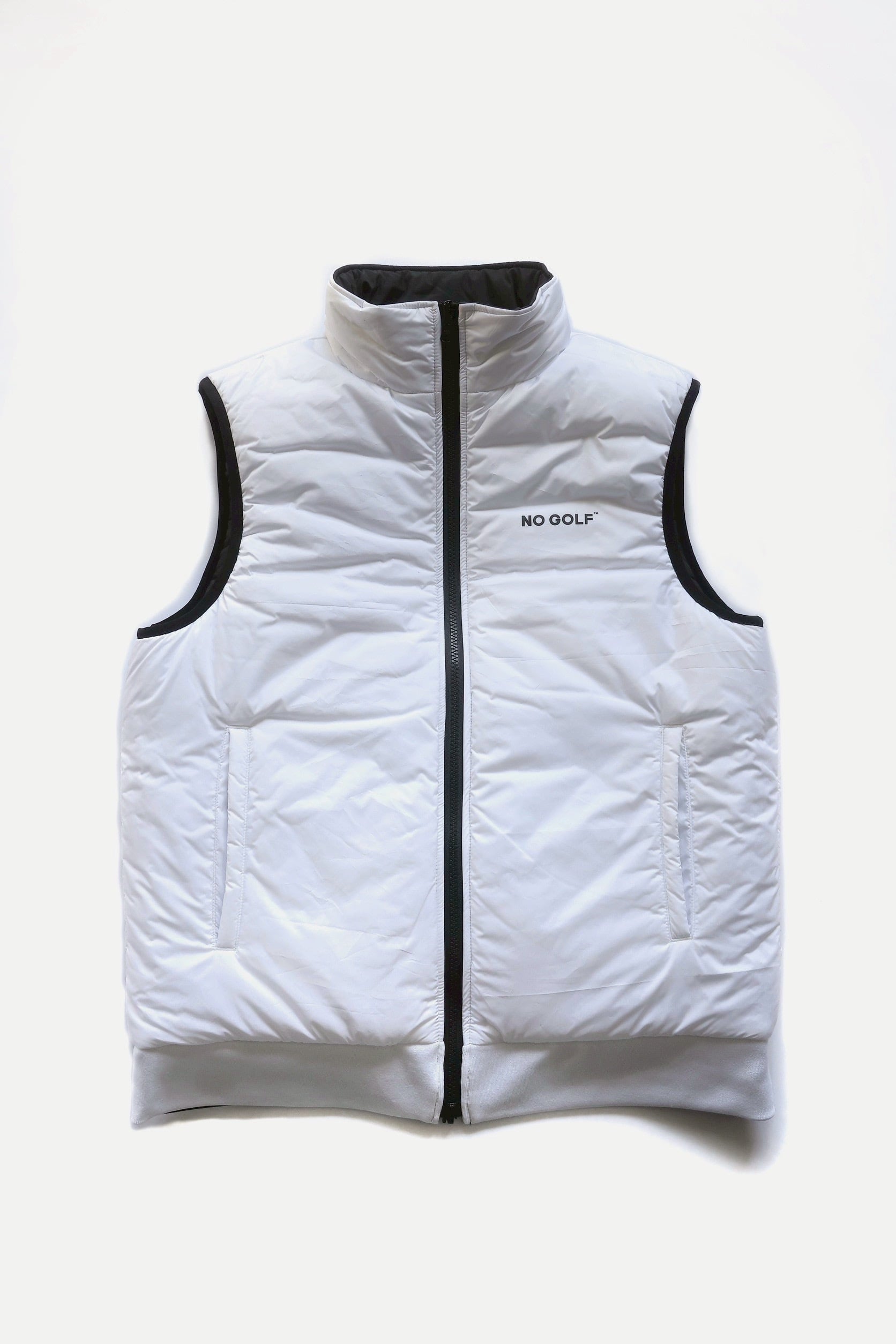 NO GOLF PADDED RIVERSIBLE VEST | NO COFFEE