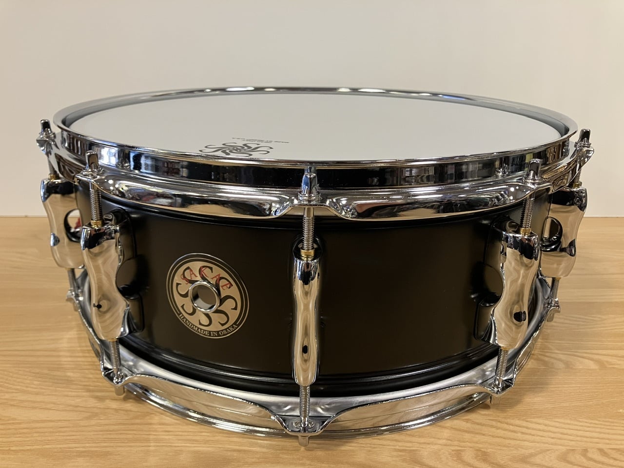 SAKAE OSAKA HERITAGE JAPAN CUSTOM STEEL SNARE 14 × 5.5 SDM1455STJ